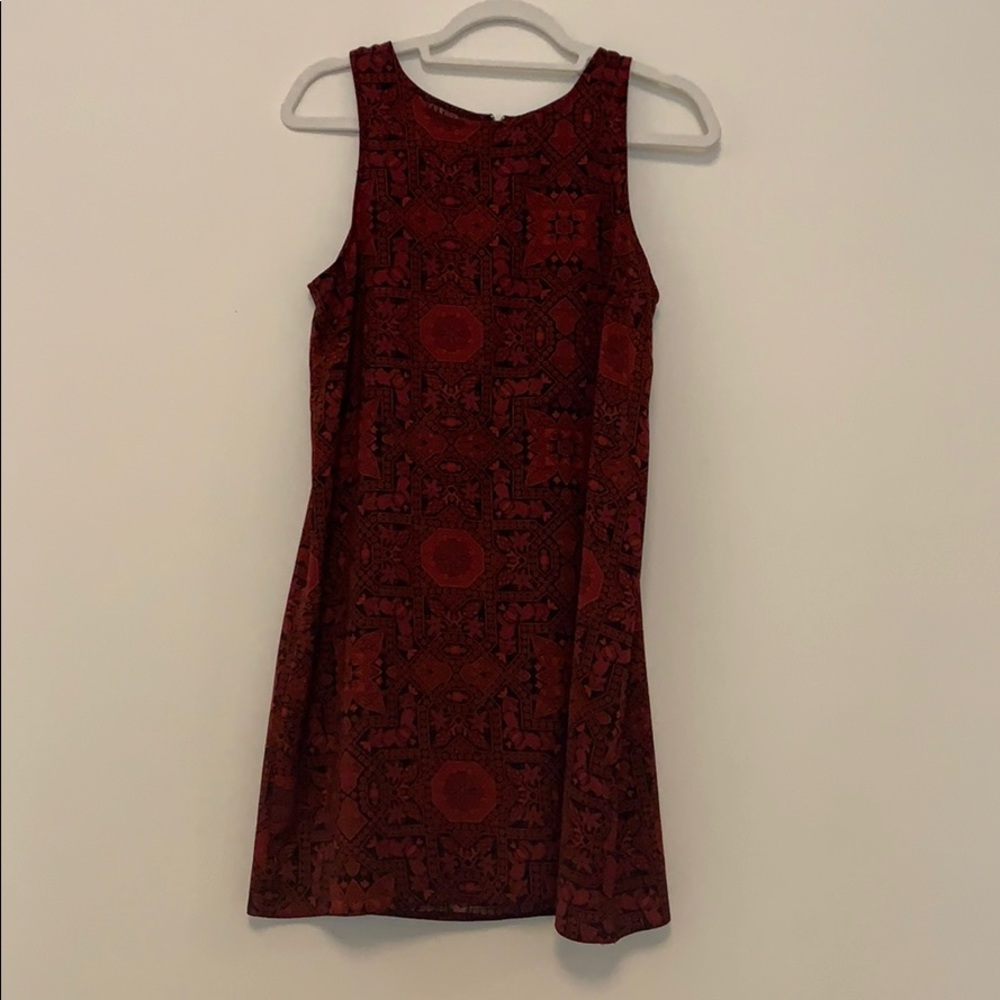 Maroon dress